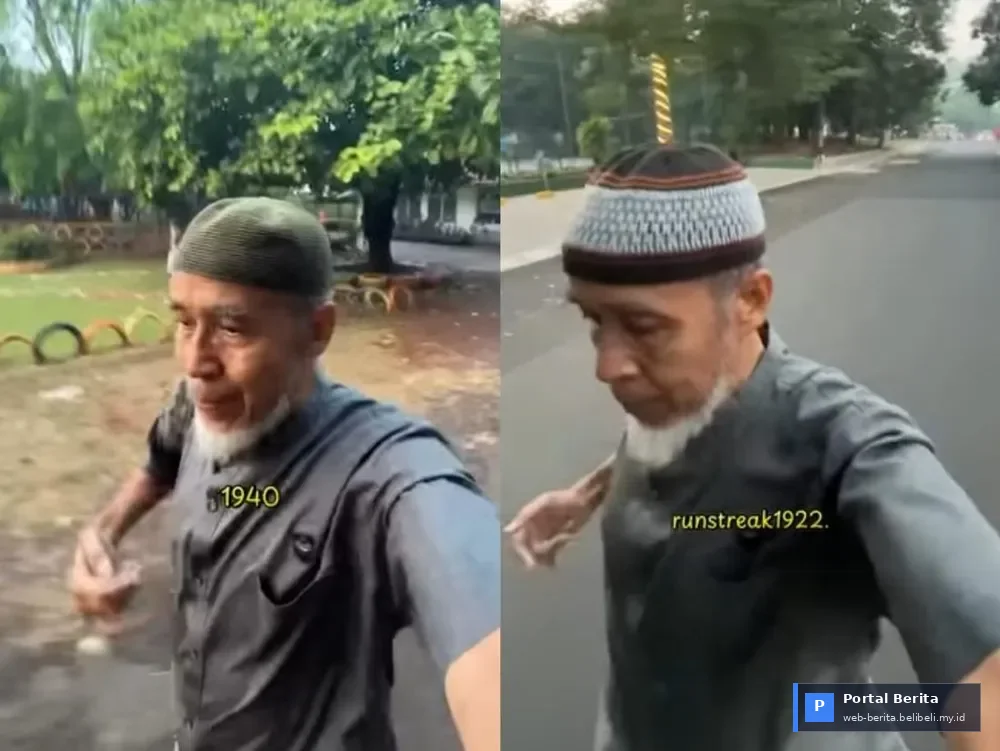 Pelari Abadi Tangerang: Viral Kakek 65 Tahun dengan Run Streak 2.700+ Hari Demi Kesehatan Optimal di Tahun 2026