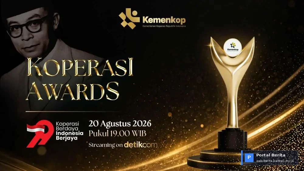 Koperasi Awards 2026: Mengukur Kontribusi Krusial Koperasi Terhadap Kemandirian Ekonomi RI