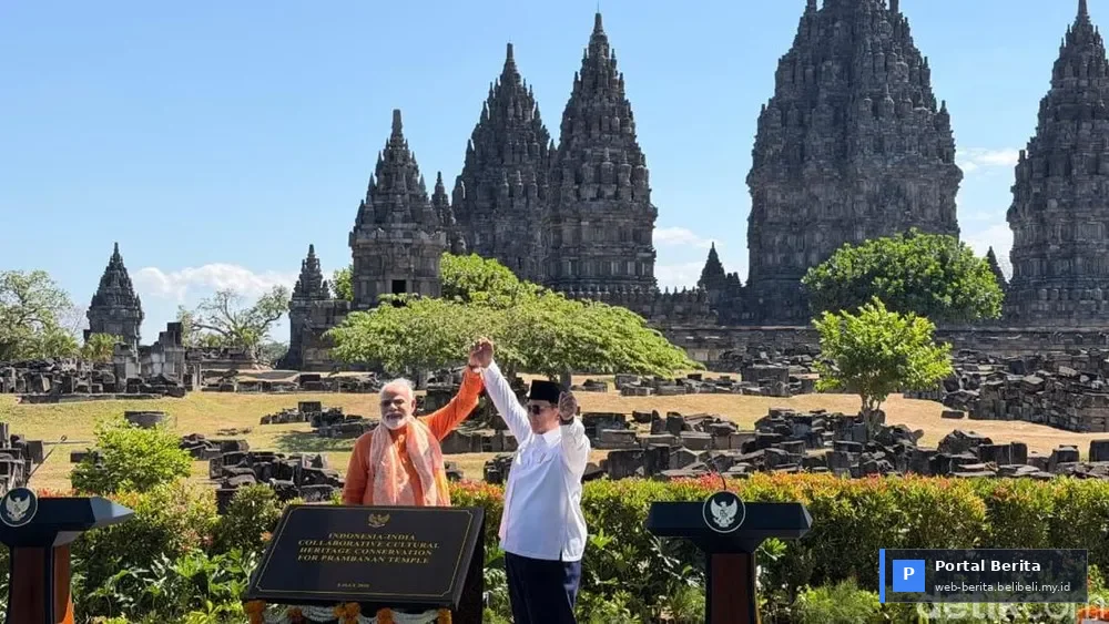 Prambanan Bersinar 2026: Proyek Restorasi Global Dorong Lonjakan Turis India, Ekonomi RI Siap Meroket