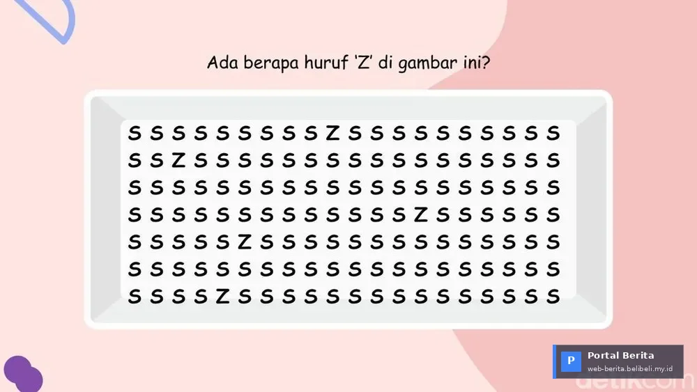 Rahasia Konsentrasi Maksimal 2026: Tantangan Huruf Tersembunyi, Kunci Otak Lebih Fokus dan Sehat