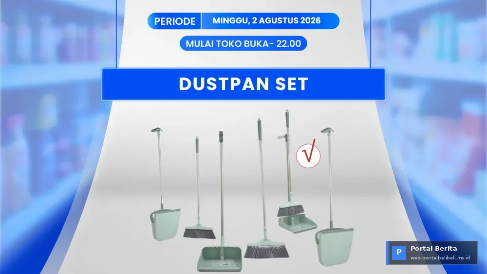 Transmart Gelar Full Day Sale Minggu Ini: Set Serokan Debu Harga Miring, Siap Manjakan Pembeli Cerdas 2026!