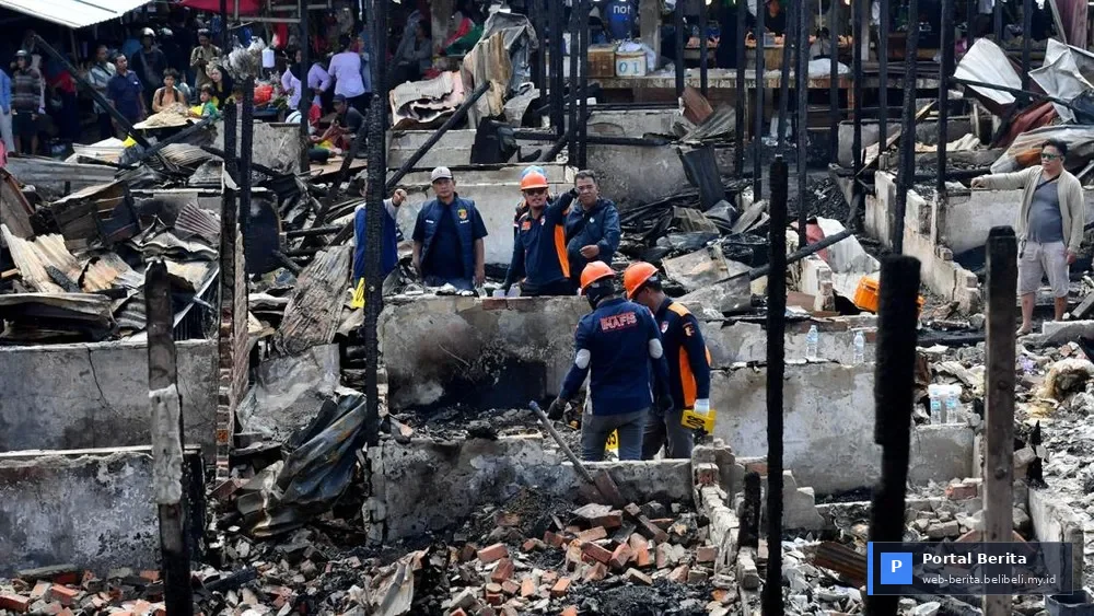 Mengungkap Misteri Api Pasar Sepinggan: 250 Kios Hangus, Balikpapan Bersiap Bangkit di 2026