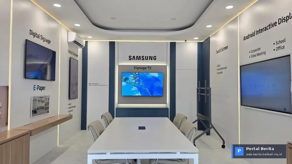MHI dan Samsung Perkuat EkoSistem Display Digital di Indonesia: Dorong Transformasi Bisnis 2026
