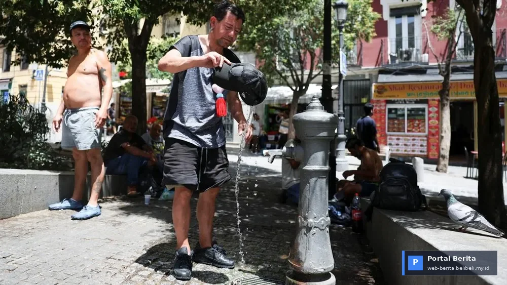 Panas Membara 2026: Spanyol Dilanda Gelombang Panas Ketiga 45°C, Kesehatan Warga Terancam!