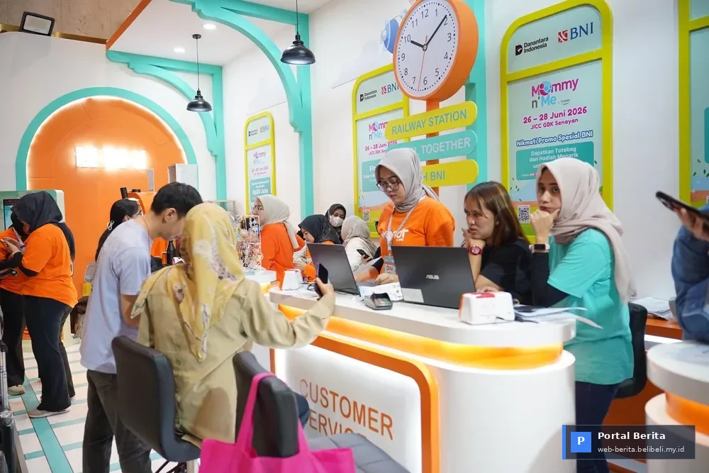 BNI Dominasi Pengalaman Belanja Keluarga Modern di Mommy n Me 2026: Praktis, Aman, Hemat!