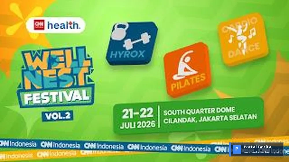 Wellnest Festival Vol. 2 di Jakarta 2026: Mat Pilates & Cardio Dance Siap Tingkatkan Kebugaran Anda!